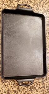 Cast iron cookie sheet pan cast iron sheet cake pan cast iron bakeware