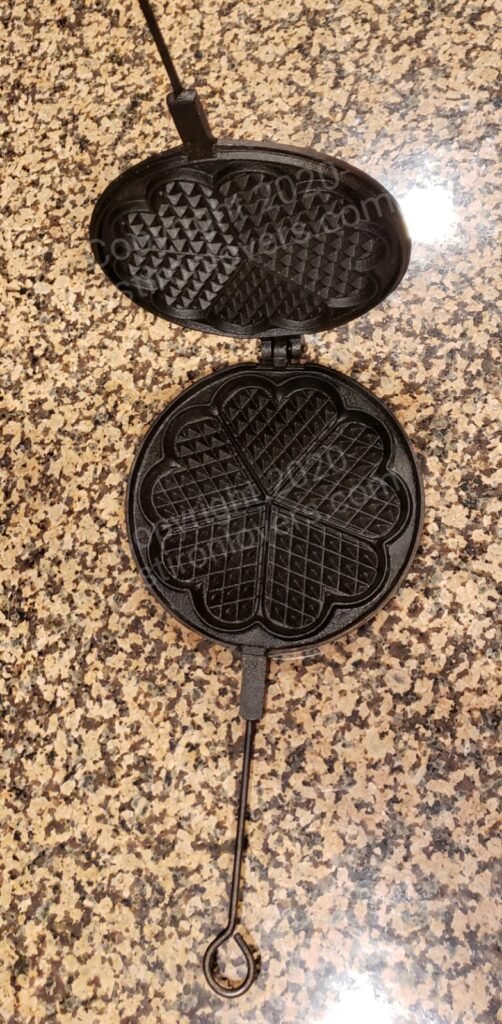 Heart shaped waffle maker Heart shaped cast iron waffle maker skeppshult skeppshult cast iron