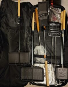 Fireside pies Fireside pie irons