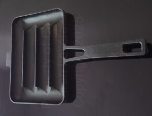 Cast iron sausage pan, Cast iron novelty Pan