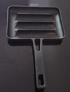 Cast iron sausage pan, Cast iron novelty Pan