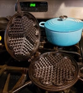 Heart Shaped Waffle Iron Heart Shaped Waffle Maker Cast Iron Heart Shaped Waffle Iron Cast Iron Heart Shaped Waffle Maker