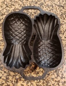 Pineapple Bakeware pineapple cast iron bakeware