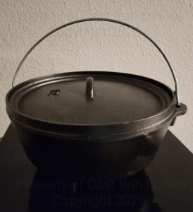 Camping Dutch Oven, Camping Dutch Oven with Bailing Handle