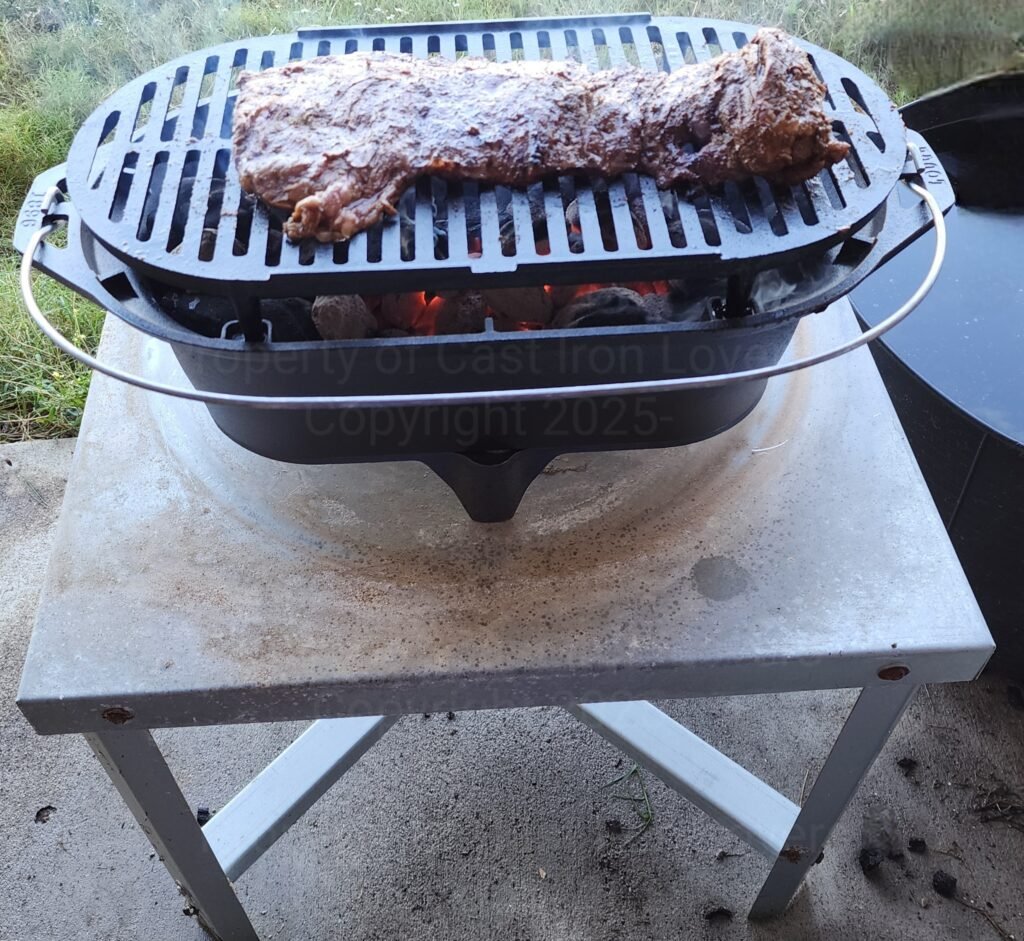 Hibachi Grill, grilling fajitas, tailgate ideas, Tailgating, grilling outdoors, grilling meat, grilling, Cast iron grill, Cast iron hibachi grill, cast iron grilling